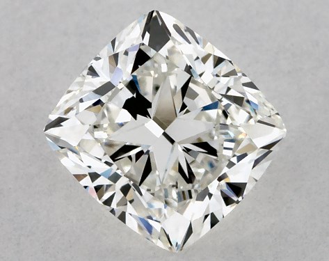 GIA 1.00 Carat H-VS1 Ideal Cut Cushion Modified Diamond
